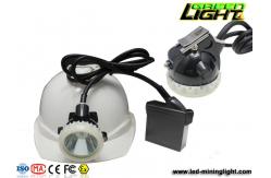 China 156LUM 350mA 6.6Ah 10000lux Cordless Miners Cap Lamp supplier