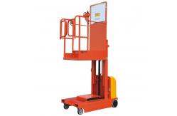 China Electric Aerial Order Pickers Lift Self Propelled Order Picker Forklift supplier