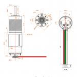 Waterproof Planetary Gear Motor Brushed Dc Customizable For Gas Pump