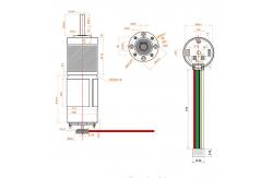 China Waterproof Planetary Gear Motor Brushed Dc Customizable For Gas Pump supplier