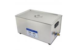 China 480W / 22L Industry SUS Benchtop Ultrasonic Cleaner With Heater JP-080S supplier