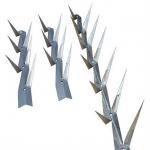 Single Razor Galvanized Steel Fence Wall Spikes 0.8mm To 2.0mm