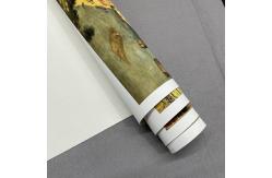 China Large Format Inkjet Printing 380gsm Matte Canvas for Eco Solvent Printing supplier