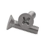 Din 965 Stainless Steel 316 Cross Flat Head Screw Fastener for sale
