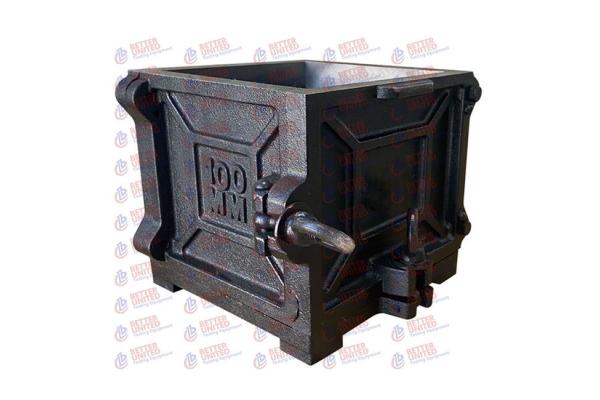 ASTM C39 Concrete Testing Machine Cast Iron 100mm Cube Moulds