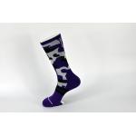 Cool Max Polyester Athletic Basketball Socks Breathbale For Women Anti - Bacterial for sale