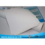 Printable Inkjet Cotton Canvas 410gsm For Large Format Pigment / Dye Ink Printing for sale