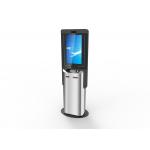 Shoe-cleaning Machine Free Standing Kiosk Three Screens Only One PC Controls for sale