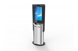 China Shoe-cleaning Machine Free Standing Kiosk Three Screens Only One PC Controls supplier