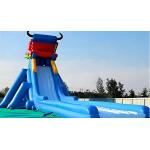 Commercial Grade Inflatable Water Slide And Pool With Bouncy House Inflatable Water Slide for sale