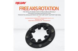 China Rubber Steel SAE Flywheel Coupling For Engine Hydraulic Pump Drive Connections supplier
