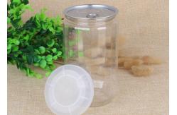 China Food Grade High Sealed PET Jar Clear Plastic Cylinder For drinks supplier