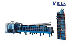 China Blue Hydraulic Waste Metal Gantry Shearing Machine Q91Y Series supplier