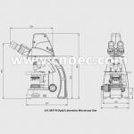 Fluorescence / Polarizing Digital Optical Microscope , CE A31.0907-B