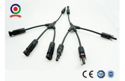 China Y Branch  Male And Female Connectors Convenient Installation CE Approved supplier