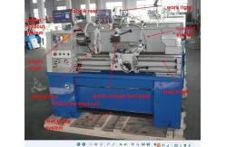 China Mechanical Precision Bench Top Metal Lathe 1000mm New Condition supplier
