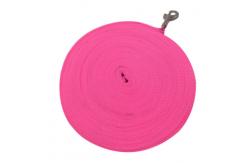 China Red Nylon Training Dog Leash 20m For Small Medium Dogs Camping Training supplier