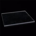 Clear Plastic PETG Sheet With Round Corner