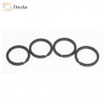 Heavy Duty Metal Key Rings , Flat Round Split Key Chains Rings