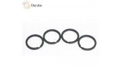 China Heavy Duty Metal Key Rings , Flat Round Split Key Chains Rings supplier