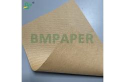 China 60g Machine Glazed 1 Side Stripped Brown Kraft Paper For Pouches supplier