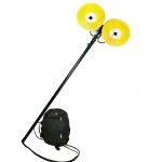 Double Head Rotating Solar Panel Cleaning Brush Electric Water Fed Brush for sale