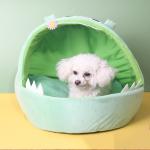 Amazon New Dog House Crocodile Winter Warm Small Dog Teddy Croc Cat Bed Dog House Pet Supplies Cat House for sale