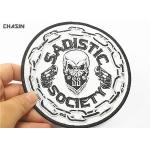 5 Tall Embroidered Biker Patches Twill Fabric Iron On Vest Back for sale