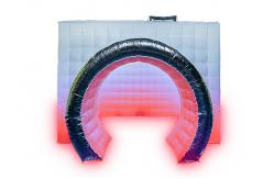 China Portable Photo Booth Enclosure Blow Up Photo Booth With Camera Printer supplier