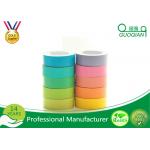 Coloured Printed Parcel Tape , Transparent Bopp Tape For Paper Sealing for sale