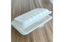 China Eco Friendly 900ml Corn Starch Tableware Takeaway Food Container Biodegradable supplier