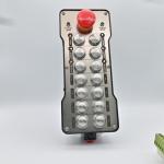 Waterproof Wireless Industrial 2000m Push Button Remote Control Double Speed