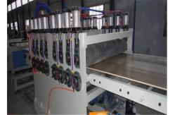 China automatic WPC Door Board Extrusion Line With Double screw supplier