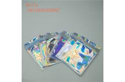 China Three Side Seal Foil Pouch Packaging , Small Cosmetic Stand Up Bags With Zipper supplier