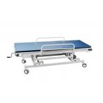 Non Magnetic 240kg Capacity Mri Stretchers Bed With Guardrail for sale