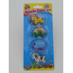 novelty erasers set for sale
