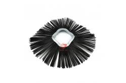 China Factory Direct Sales Waved Convoluted Road Sweeper Brush With Polymer Ring supplier