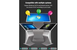 China Round Angle Android Touch Screen Kiosk , Digital Display Touch Screen Kiosk supplier