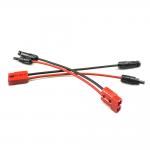30A 6KV Connector Extension Cable For Solar Generator Power Station for sale