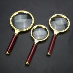 70mm Handheld Reading Magnifier 10x Handheld Magnifying Glass Ergonomics Handle Design