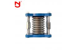 China Non Welded Pipe Bellows Expansion Joint Elastic Compensation With Control Rods supplier