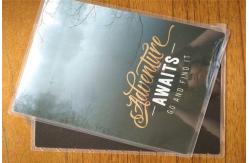 China Meaningful Gift Disc Bound Notebook Plastic / Coated Paper Cover Material supplier