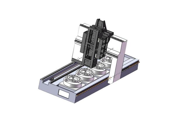 Multi Station Gantry Drilling Machine Kaiendi K1000MFli 11KW With Synchronous Belt