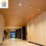 Sound Absorption Aluminium False Ceiling  0.6mm - 1.2mm Aluminum Building Panels for sale