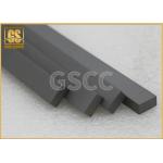 K20 Solid Carbide Square Bar , Tungsten Carbide Flats YD201 / YG6 / YG8 Mark for sale