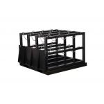 Steel Chain Gas Bottle Pallet 12 Tanks Oxygen Cylinder Pallet With Ramp