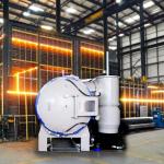 High Accuracy Continuous Carbonization Furnace Stainless Steel Induction Furnace Medium Frequency for sale