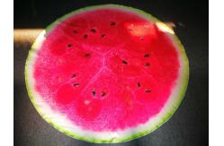 China Round Fruit Print Flannel Polyester Fleece Blanket Knitted Technics supplier