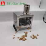 Portable Patio Heater Foldable Operate BBQ Wood Pellet Firepit Stainless Steel