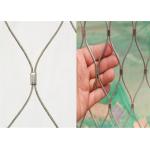 1/8 Inch Diameter Stainless Steel Ferrule Rope Mesh Ss316 Recyclable Use for sale